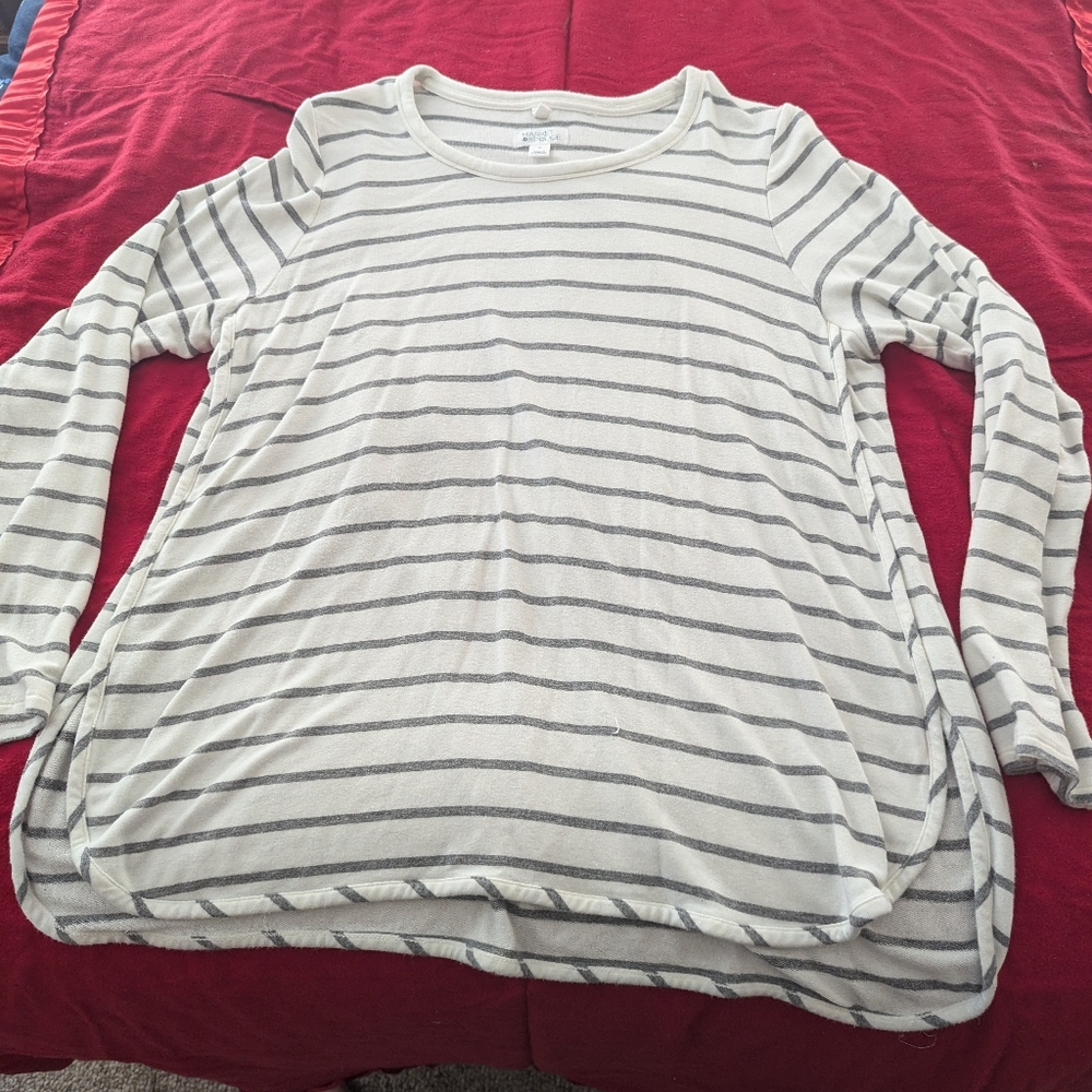 Market And spruce striped sweater